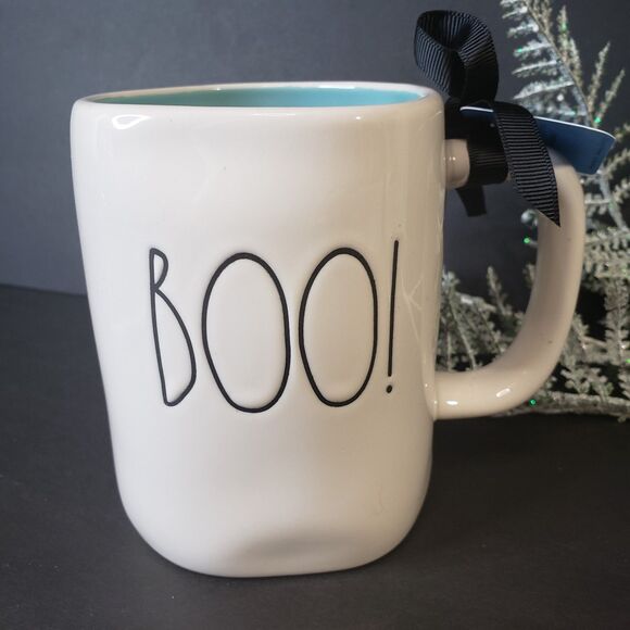 Cute Rae Dunn Pixar Collectible Monsters Inc Boo Double Sided Stoneware Mug Cup - Picture 2 of 7